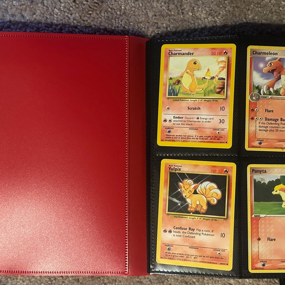 Pokemon Card Binder Collection